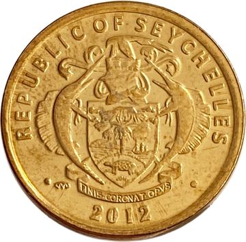 1 цент 2012 Сейшелы