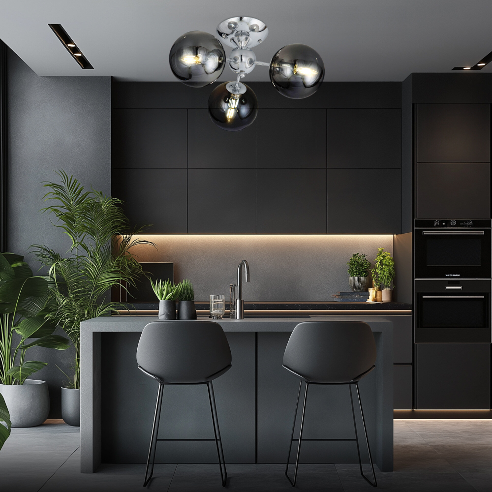 Citilux Томми CL102130 Люстра потолочная Хром