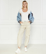 Блузка HENLEY Tommy Jeans - белый(DW0DW18669)