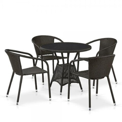 Комплект мебели T707ANS/Y137C-W53 4 Pcs Brown