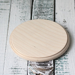 Деревянная основа Топпер на торт "КРУГ" 10 см