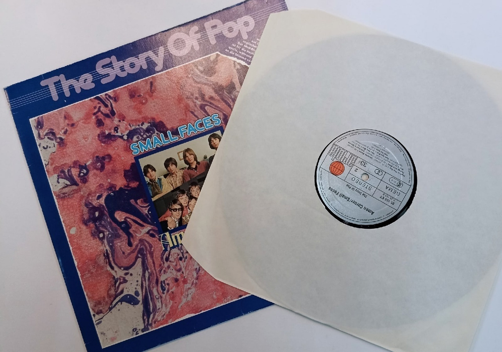 Винтажная виниловая пластинка Small Faces Amen Corner The Story Of Pop (Germany 1972)
