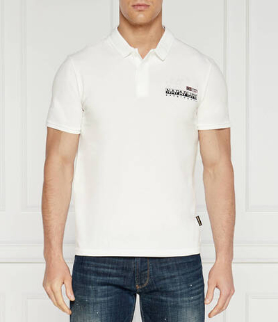 Поло Napapijri - белый(NP0A4HPX)