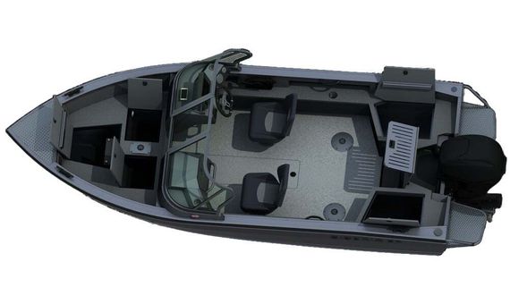 Катер-лодка алюминиевая SIBERIA S4 (one)