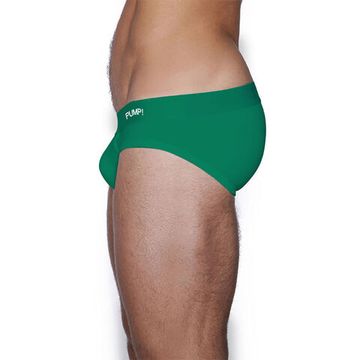 Мужские трусы брифы зеленые PUMP! PU004-19