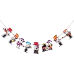 Растяжка бумажная «Helloween - Музыкальные скелетоны» 3 м