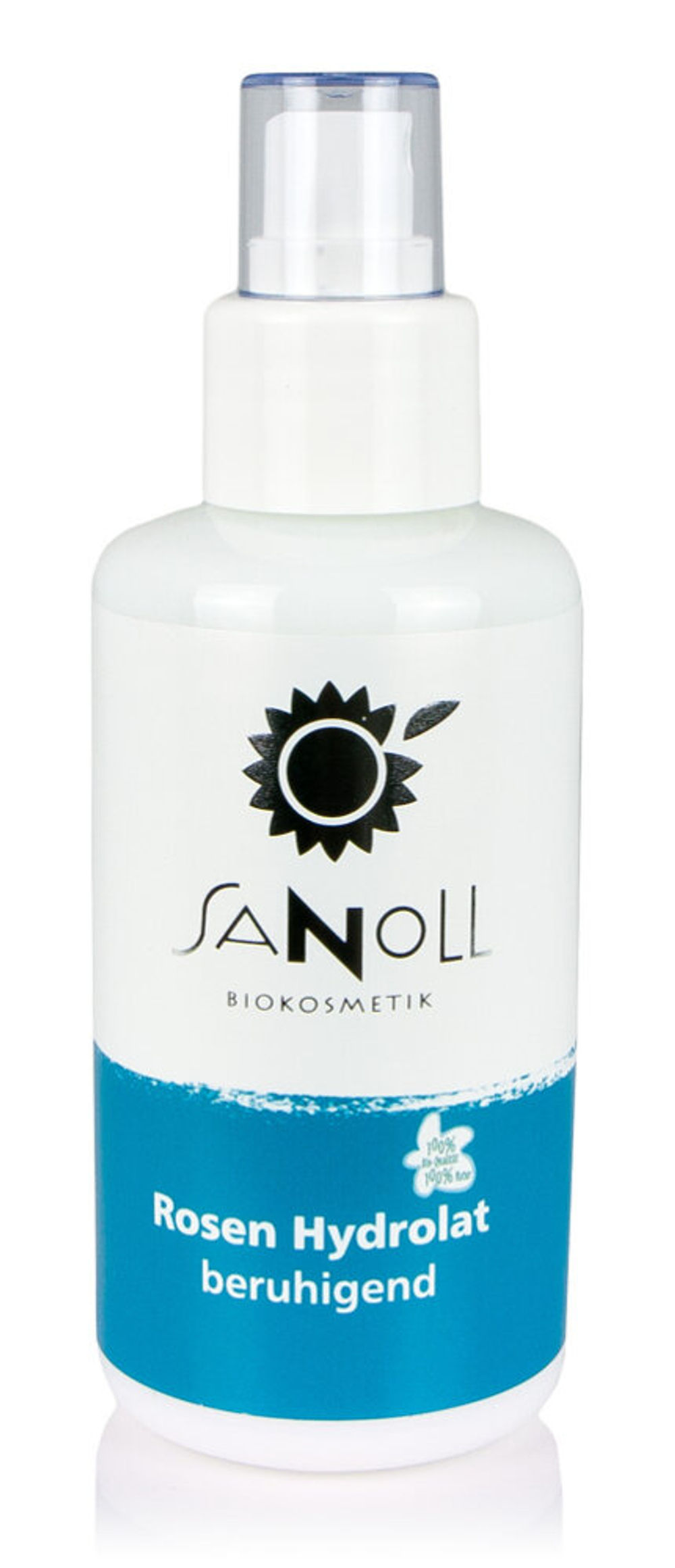 Успокаивающий гидролат розы Sanoll, 100 мл