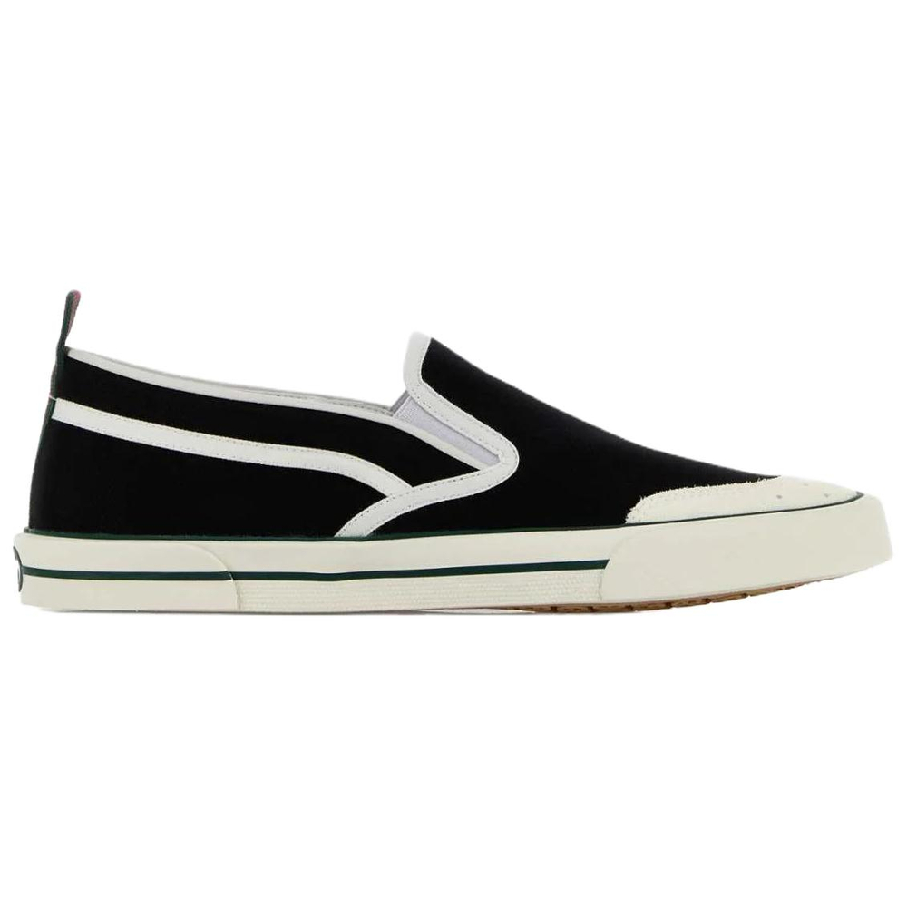 GUCCI Low top Canvas Shoes Men"s Black