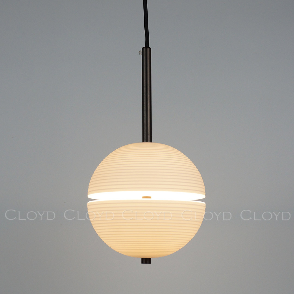 Подвесной светильник Cloyd COSMORA P1 / выс. 32 см - керамика - черный (арт.12503)