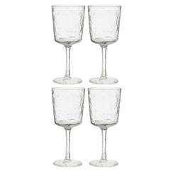Набор из 4 бокалов для вина Arctic, 360 мл, прозрачный