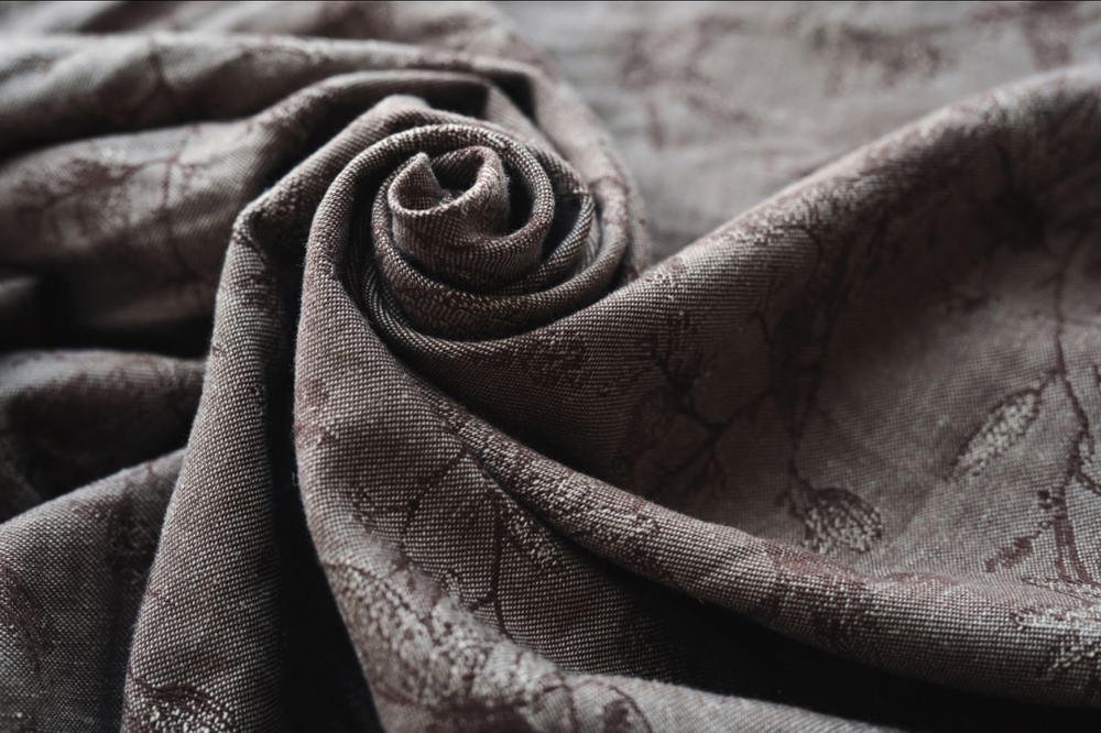 Слинг-шарф «Колибри» со льном