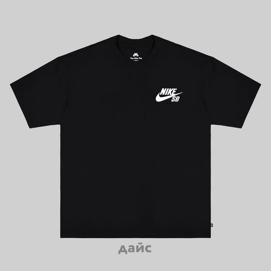 Футболка мужская Nike SB Tall Logo артикул:DC7817-010-T - купить в магазине Дайс