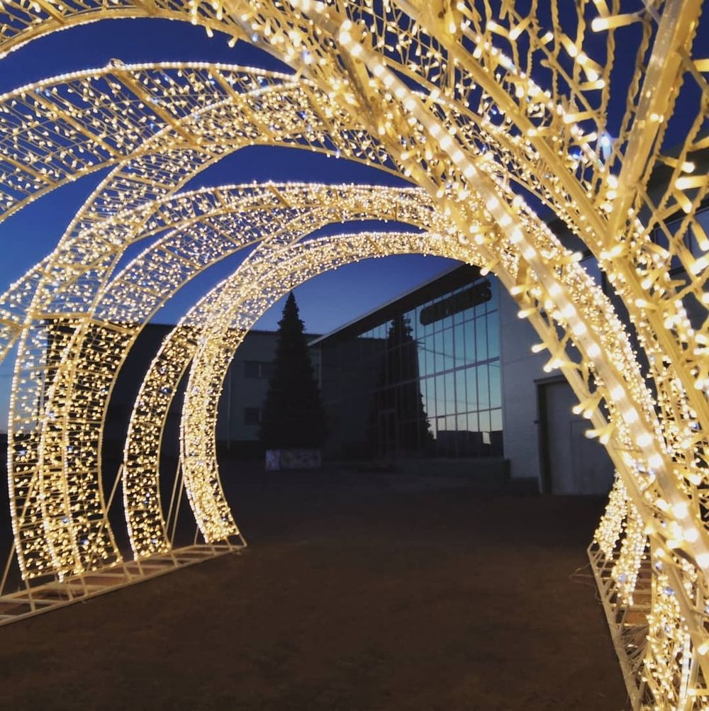 светящийся тоннель