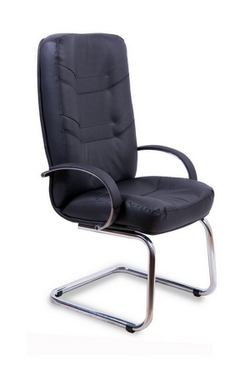 Кресло для руководителя МИНИСТР ХРОМ КОНФЕРЕНЦ