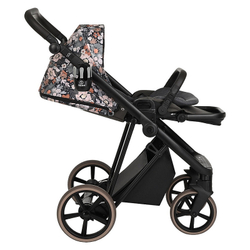 Детская коляска Roan Sol Flowers 2 в 1 RSF/5003 Forest Clearing/Black