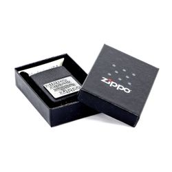 Зажигалка ZIPPO Black Crackle из латуни (363)