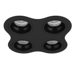 Комплект из светильников и рамки Domino Lightstar D64707070707