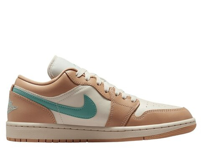 Баскетбольные кроссовки  Air Jordan 1 Low Brazowe