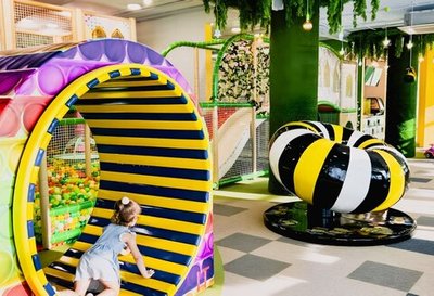 Карусель механическая "Непоседа" (185х185х130 см)