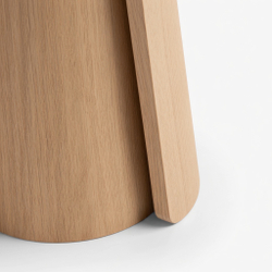 Обеденный стол ROLL WOOD latte