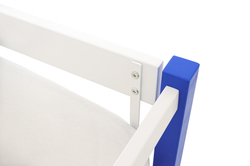 Детская кровать тахта Бельмарко Svogen сине-белый барашки