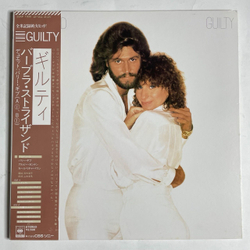 Винтажная виниловая пластинка LP Barbra Streisand and Barry Gibb Guilty (Japan 1980) (Obi)