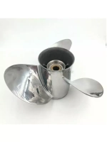 Винт гребной для лодочного мотора 14-1/2", шаг 19", 15 шл.