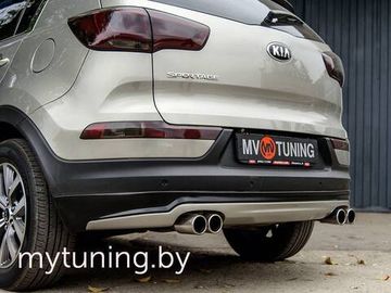 Юбка IXION заднего бампера для Kia Sportage III