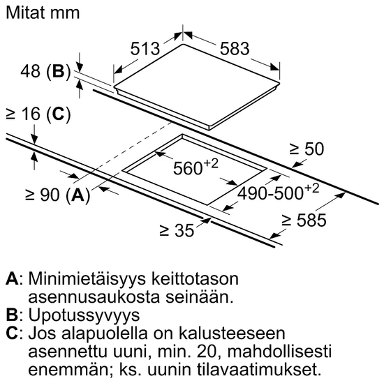 Встраиваемая варочная поверхность BOSCH PKN645BB2E
