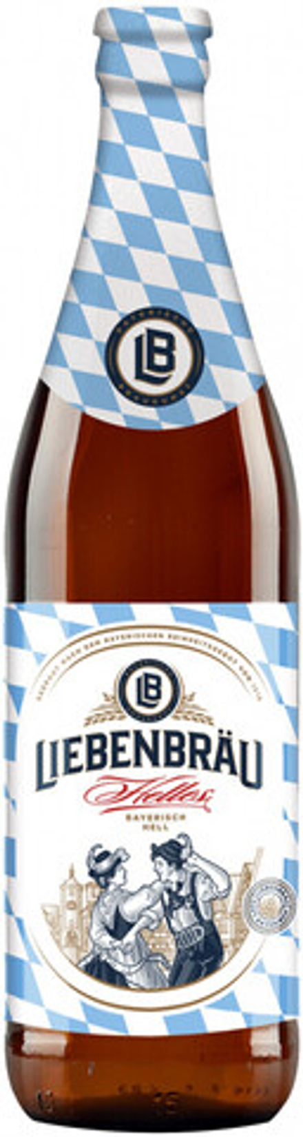 Пиво Либенброй Хель / Liebenbrau Helles 0.5 - стекло