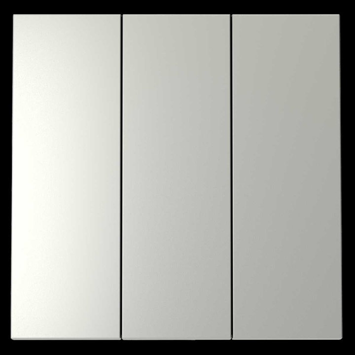 Клавиши для выключателя/переключателя трехклавишного S70 (сталь) Voltum VLS000505