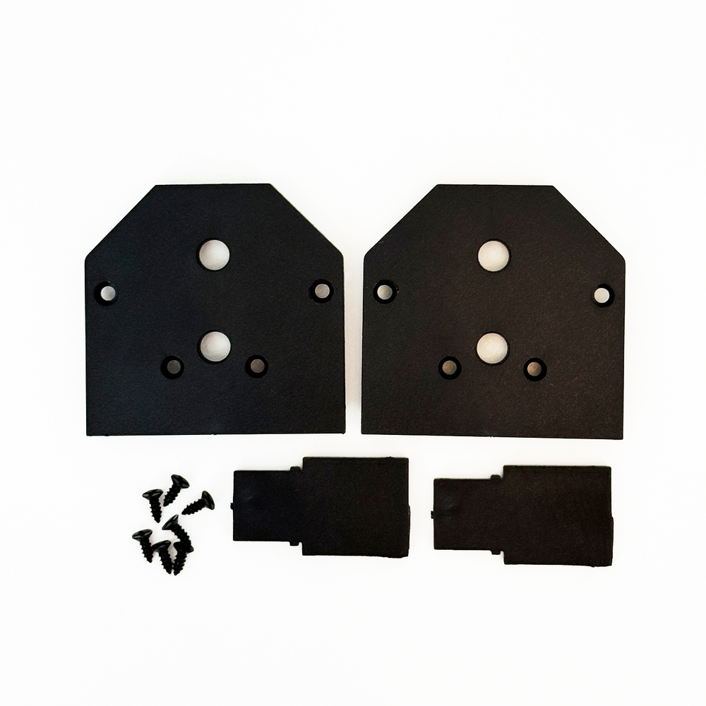 Заглушка для встраиваемого магнитного трека в натяжной ПВХ потолок, в комплекте 2 шт Crystal Lux CLT 0.234 06 BL