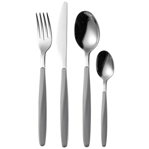 Набор из 24 столовых приборов cutlery my fusion, серый