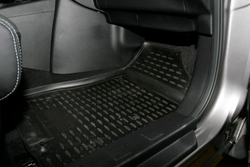 Коврики Standard, в салон для NISSAN X-Trail T31 (II, IIp), 2007-2013, 4 шт. (полиуретан, чёрные) Element.NLC.36.20.210