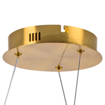 637063 Люстра CORINTO 30W LED 2680LM ЗОЛОТО 3000K IP20