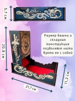 Башня для бросания кубиков Dice Tower, дайс тауэр для ДнД