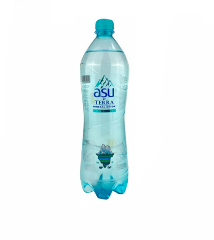 Минеральная вода Asu Terra газированная 1 л п\б