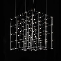 Подвесная Люстра Quasar Cosmos Square Led Pendant Light 80/80/80 By Imperiumloft