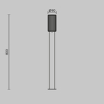 Ландшафтный светильник Outdoor O502FL-01B1