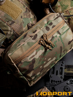 Подсумок утилитарный WoSporT GP Wide Pouch (VE-74-ACC-19R-CP). Мультикам