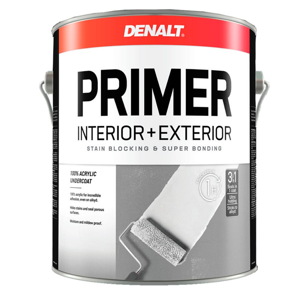 DENALT 485 PRIMER INT/EXT STAIN BLOCKING блокирующий грунт-краска 3в1(укрывная грунтовка, блокиратор-герметик пятен, защита поверхности)