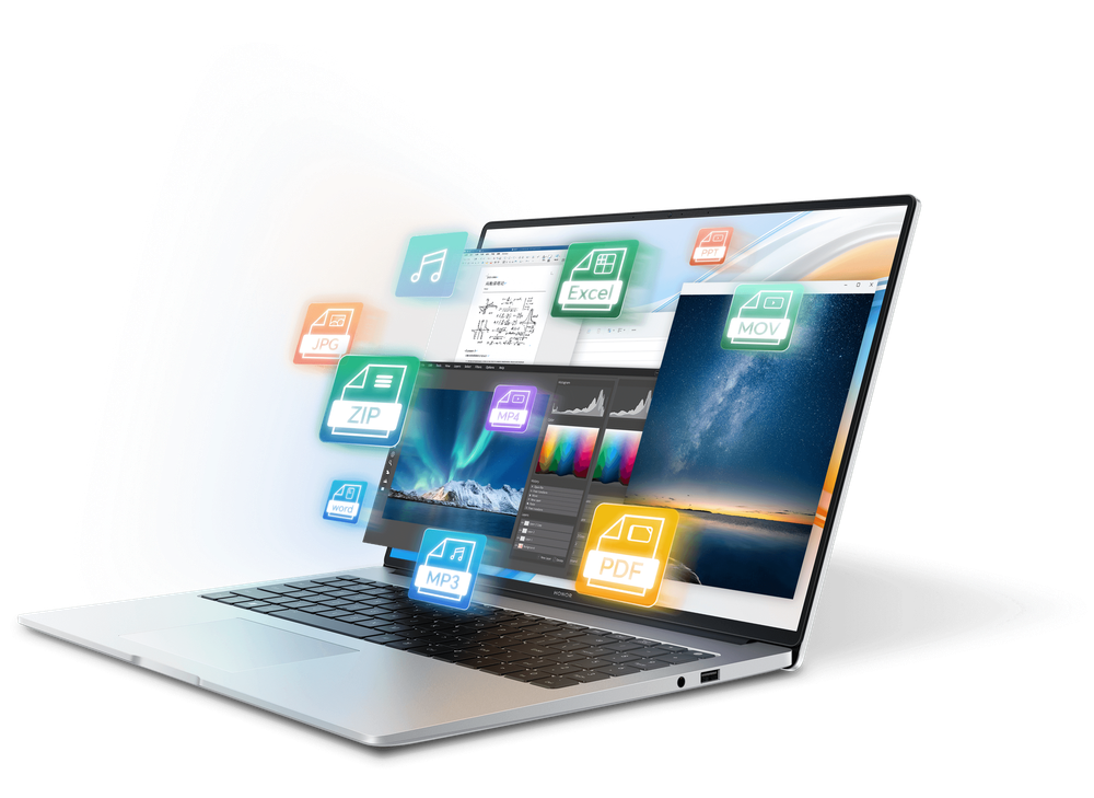 Ноутбук HONOR MagicBook X16 Plus, AMD Ryzen 7 8845HS, Radeon 780M, 32ГБ, 1ТБ SSD, Win 11 Home, Русская раскладка