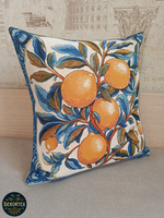 Декоративный гобеленовый чехол Лимоны 47х47