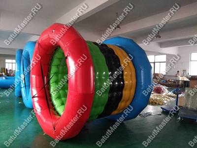 Аттракцион надувной роллер «Радуга», ПВХ, 2,4*2,2*2,2 м