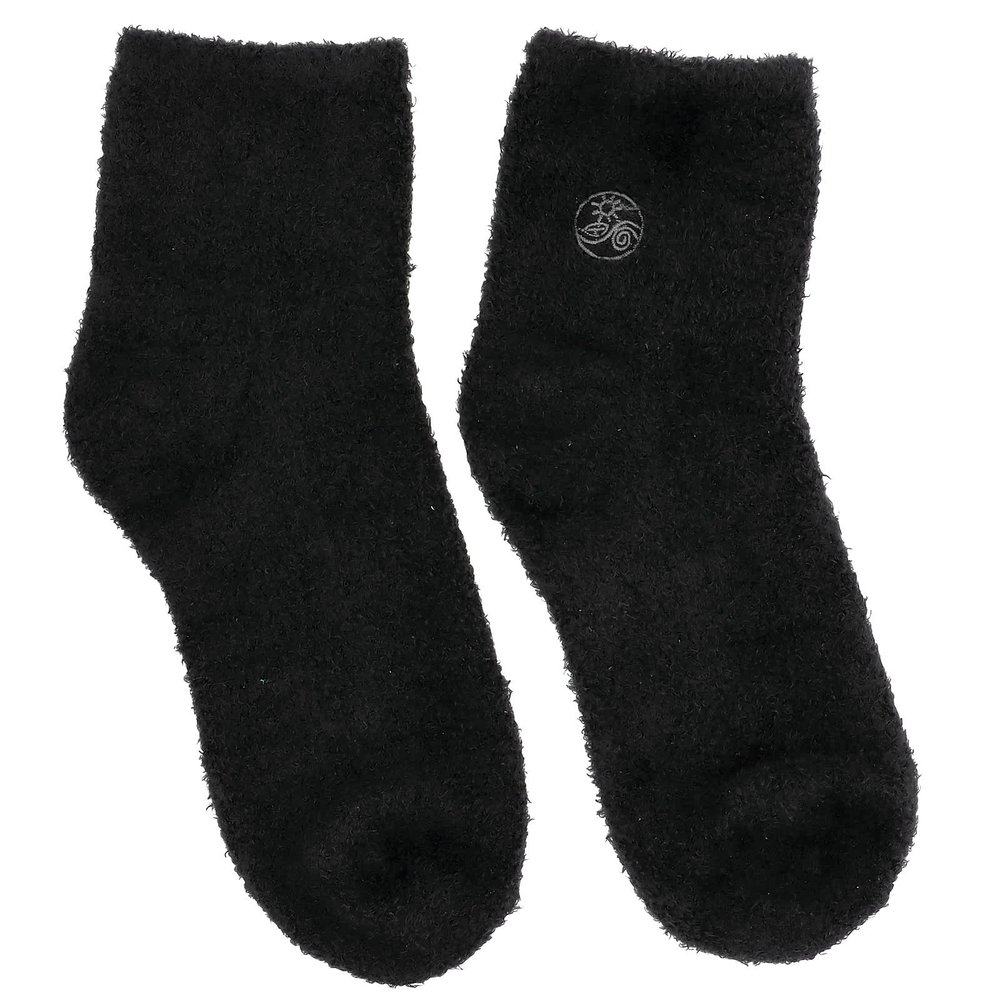 Earth Therapeutics, Aloe Moisture™, носки Aloe Socks™, черный, 1 пара