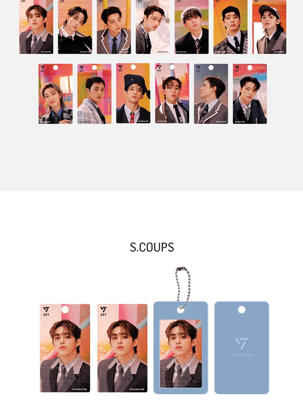 товары SEVENTEEN - 17 IS RIGHT HERE OFFICIAL MD 25pcs MINI PUZZLE
