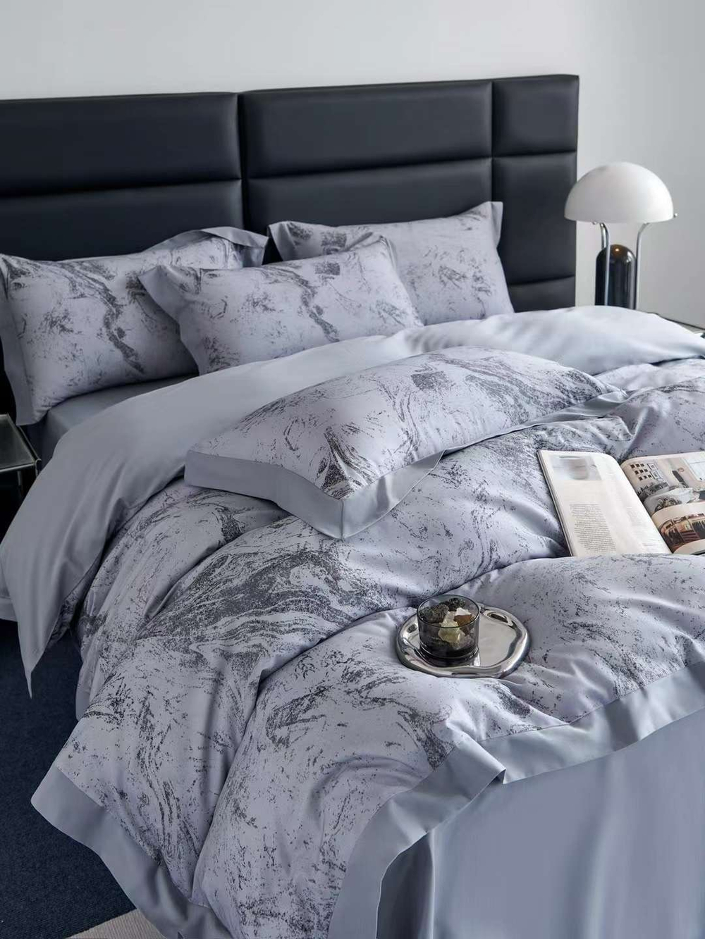 Постельное белье с добавлением кашемира Marble