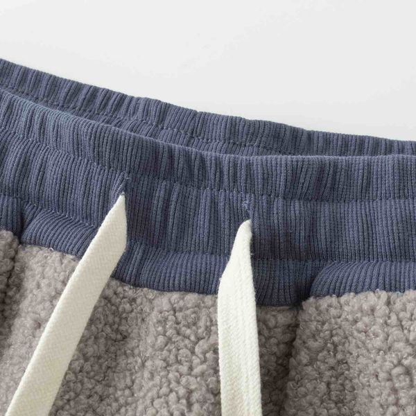 Брюки Little Lamb серый/синий - фото 3