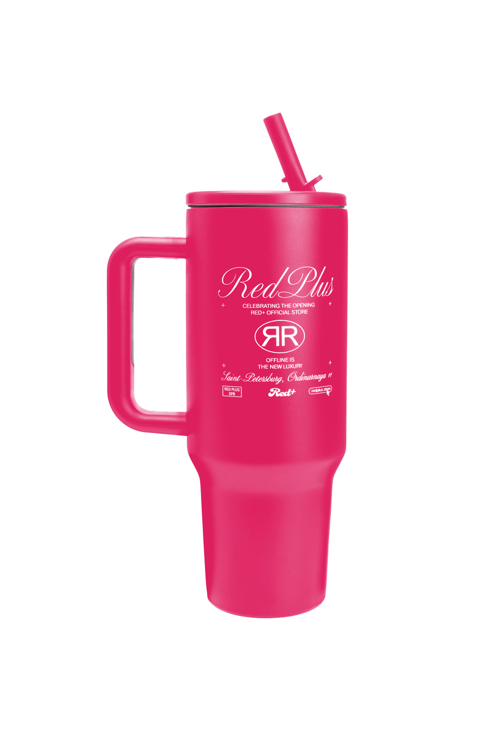 Термокружка RedPlus (1.18L) Фуксия