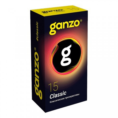 Презервативы GANZO Classic, 15 шт